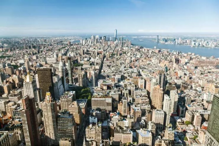 Astonishing wonders truly unbelievable and captivating shots - #20 Modern-Day View From Empire State Building Compared To 1931