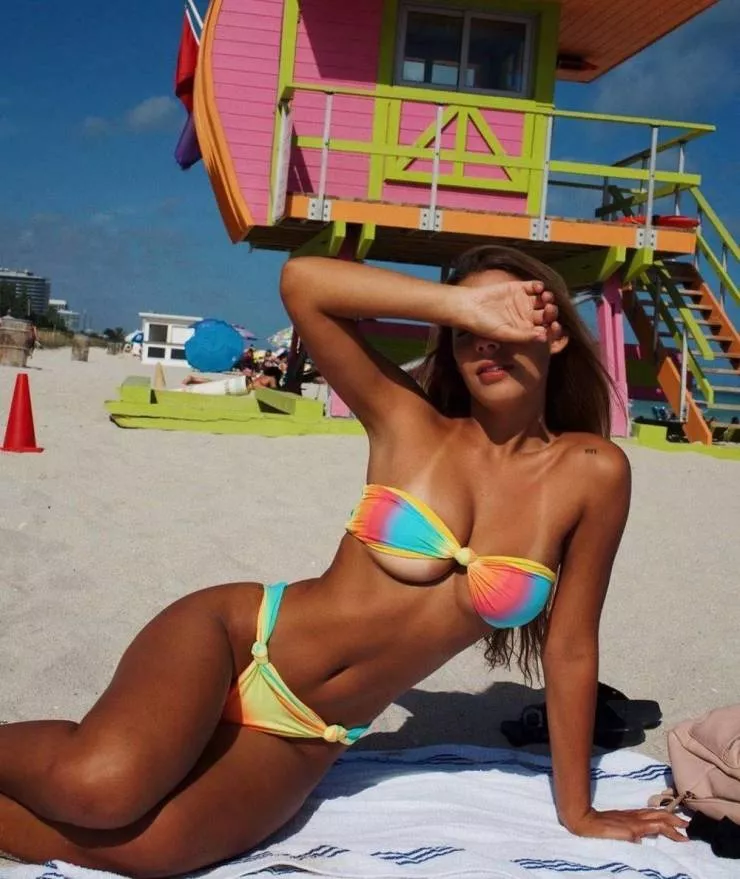 Tan lines and temptation in full sun - #16 