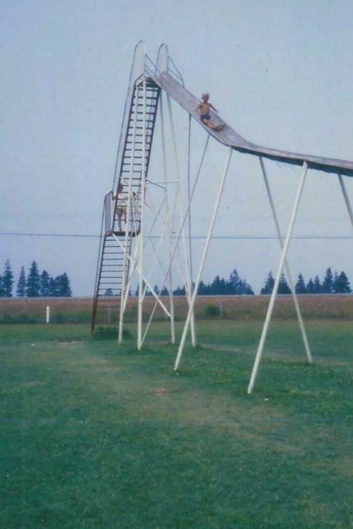 Old school moments that didnt age well - #28 Dangerous 1970s Playground Design Would Be Banned Today