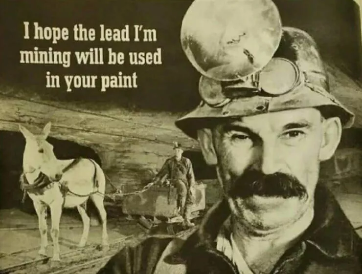 Moments vintage qui ont tres mal vieilli - #7 Publicité ancienne du plomb, terrifiante aujourd’hui