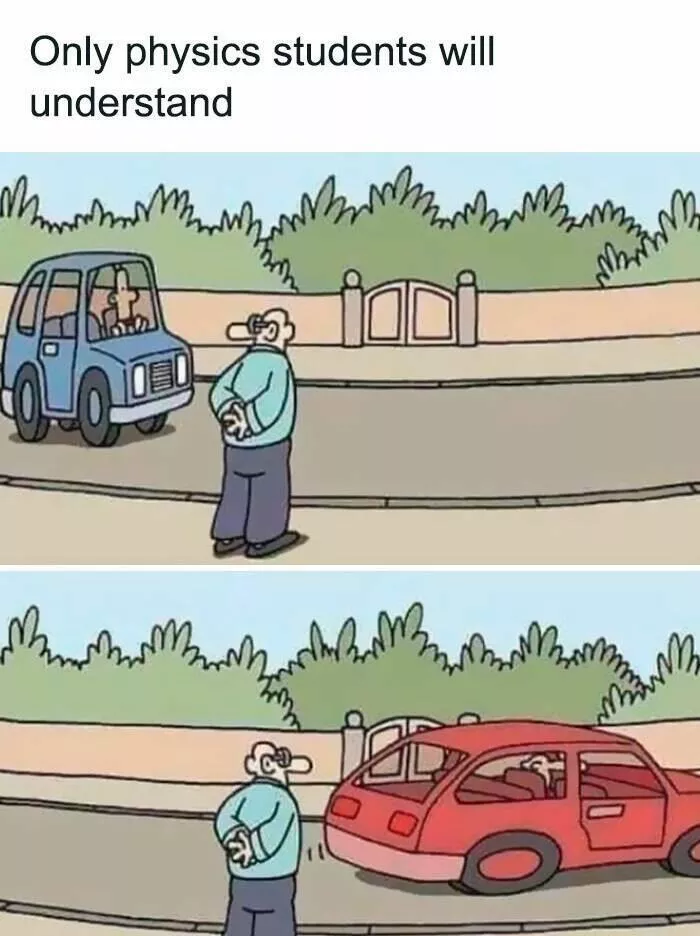 High speed physics jokes that pack a punch