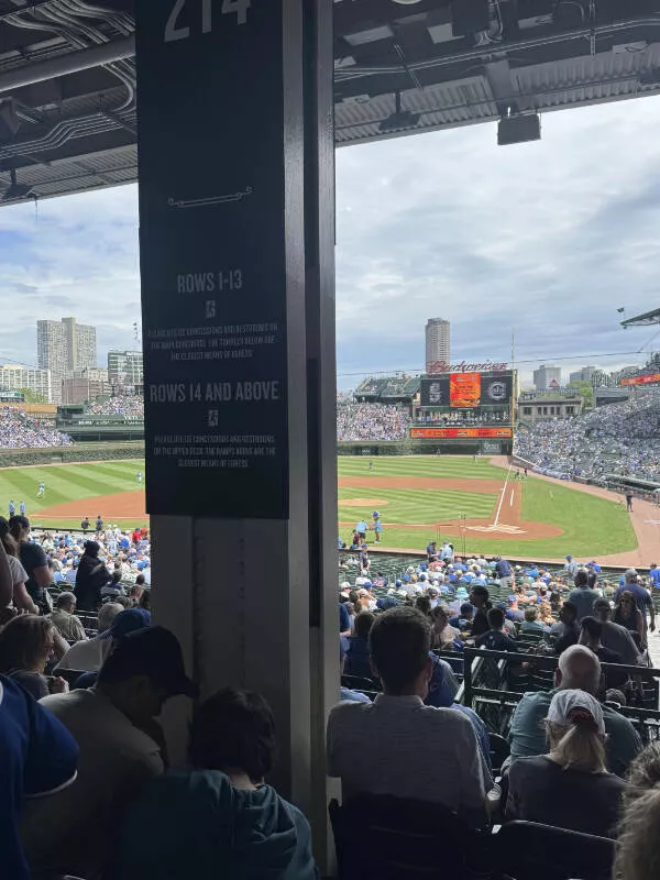 Quand les journees tournent au cauchemar - #4 Dépensé 220 $ + billet d’avion pour voir Mariners contre Cubs à Wrigley