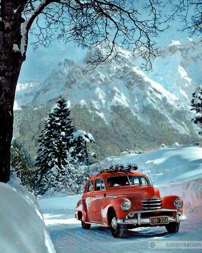 History brought back to life in vivid color - #29 1951 Opel Kapitan Sedan—Postwar German Car Icon History brought back to life in vivid color - #29 1951 Opel Kapitan Sedan—Postwar German Car Icon