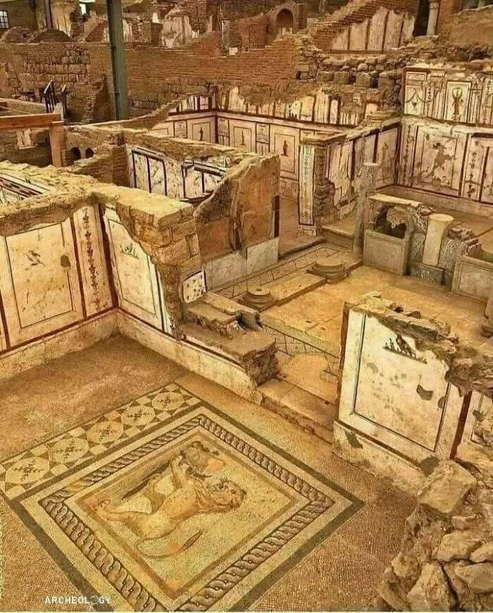 Mind blowing archaeological finds that changed history - #12 Roman Terraced House On Mount Coelius In Ancient Ephesus
