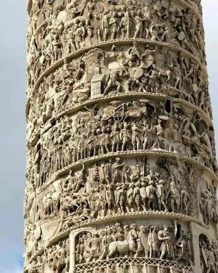 Mind blowing archaeological finds that changed history - #21 Marcus Aurelius Column In Rome—Detailed Historical Reliefs Mind blowing archaeological finds that changed history - #21 Marcus Aurelius Column In Rome—Detailed Historical Reliefs
