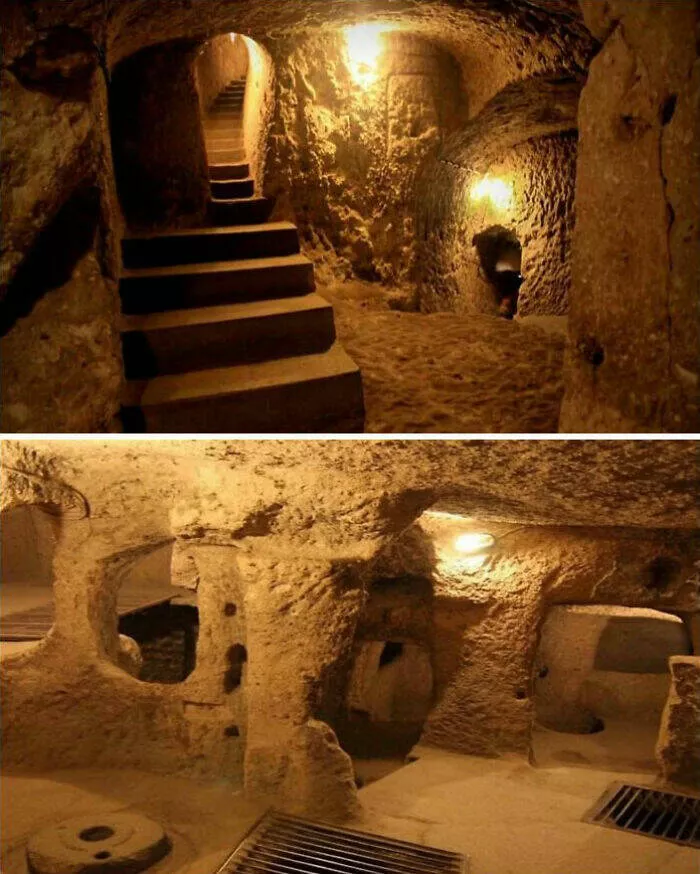 Decouvertes archeologiques qui defient le temps - #9 Ville souterraine de Nushabad, près de Kashan, Iran