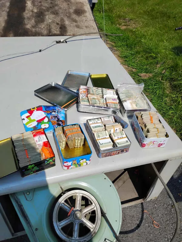 Striking photos youll instantly want to show others - #18 Father Found $40k USD Hidden In Old Furnace Striking photos youll instantly want to show others - #18 Father Found $40k USD Hidden In Old Furnace