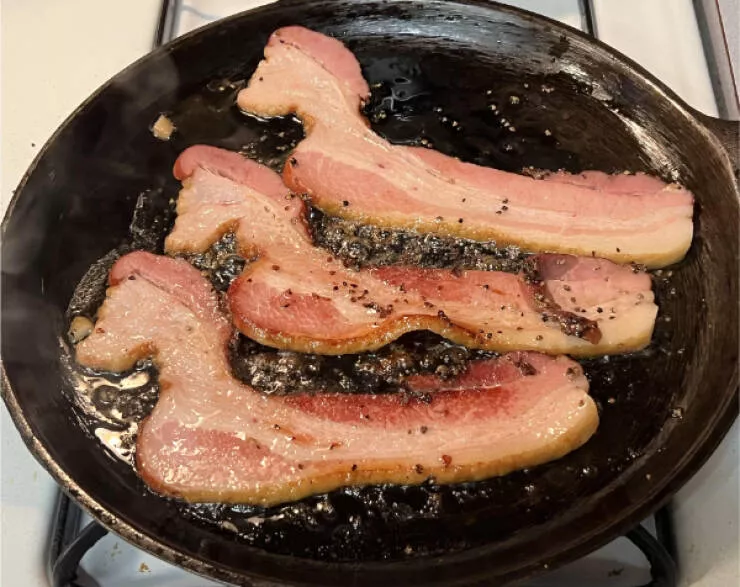 Striking photos youll instantly want to show others - #22 Seahorse-Shaped Bacon Strip
