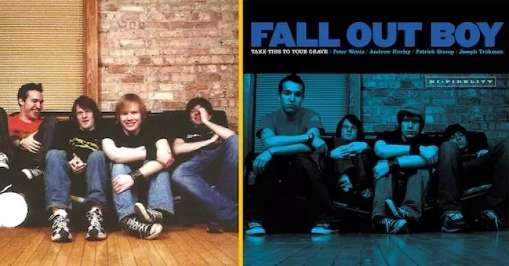 Coulisses inedites des pochettes dalbums cultes - #11 Le premier album culte de Fall Out Boy en 2003