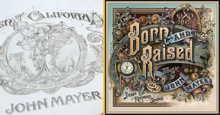 Coulisses inedites des pochettes dalbums cultes - #2 L’évolution folk de John Mayer en 2012