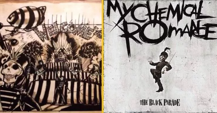 Coulisses inedites des pochettes dalbums cultes - #3 L’hymne emo rock de 2006 par My Chemical Romance