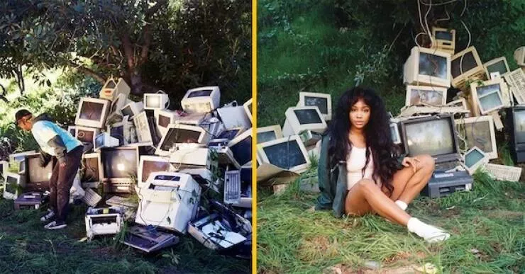 Coulisses inedites des pochettes dalbums cultes - #7 Ctrl : la révélation R&B de SZA en 2017