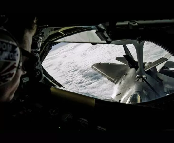 Approvisionnement en vol synchronisation parfaite dans le ciel - #4 