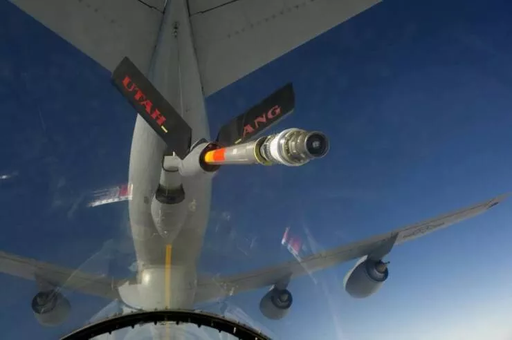 Approvisionnement en vol synchronisation parfaite dans le ciel - #8 