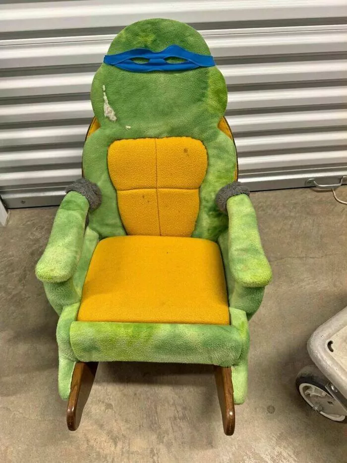 Unexpected finds that turn thrift stores into treasure troves - #6 Amazing Find on Marketplace: Set of Four Turtle Rocking Chairs