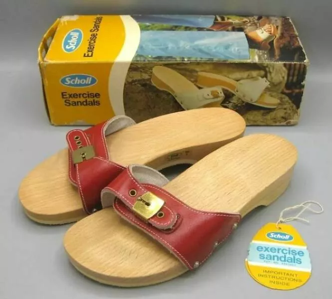 Vintage items that were all the rage back then - #7 Scholl Exercise Sandals That Were Iconic but Painful