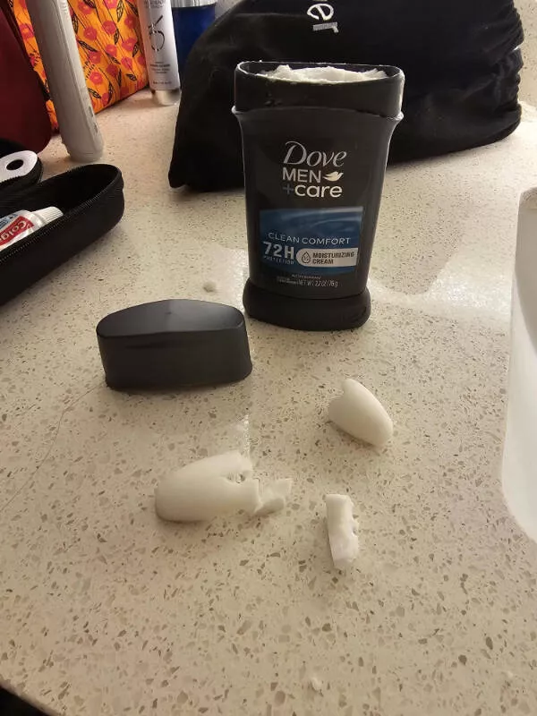 One of those days captured in photos - #22 Forgot Deodorant While Traveling—Had to Improvise