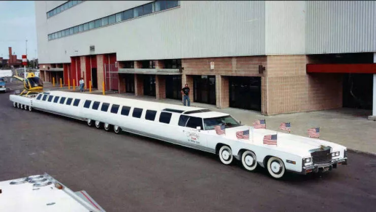 Pictures that speak beyond looks - #3 The American Dream Limo: The Longest Car in the World at 100 Feet