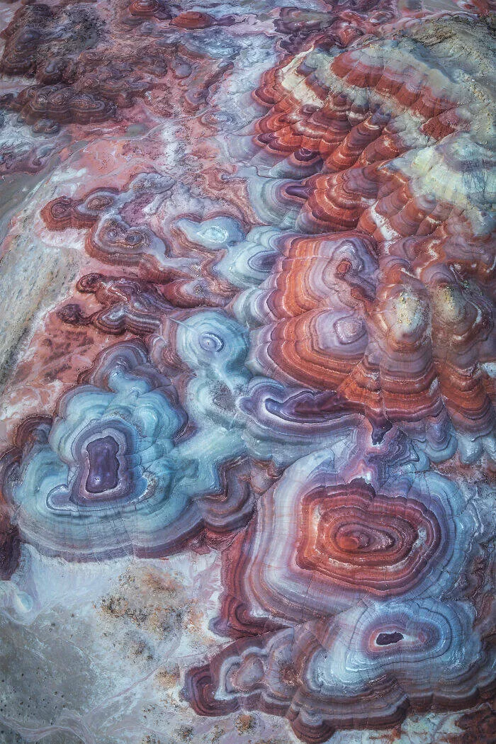 Award winning aerial shots of 2025 - #13 Taylor Duncan from the USA catches a vivid sunrise on Mars-themed landscape Award winning aerial shots of 2025 - #13 Taylor Duncan from the USA catches a vivid sunrise on Mars-themed landscape