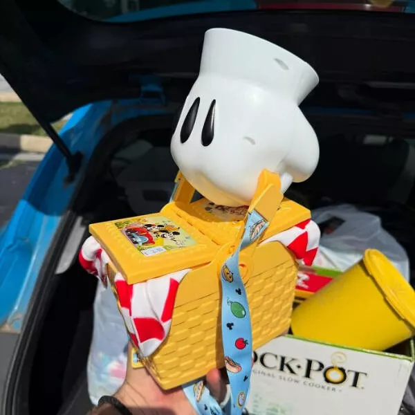 Unexpected treasures from thrift shops - #10 Disney Collectible Popcorn Bucket for $1.50
