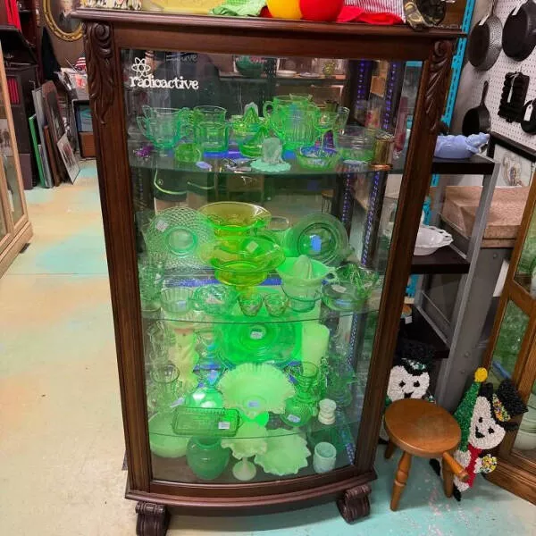 Unexpected treasures from thrift shops - #22 Uranium Glass Always Catches My Thrifting Eye
