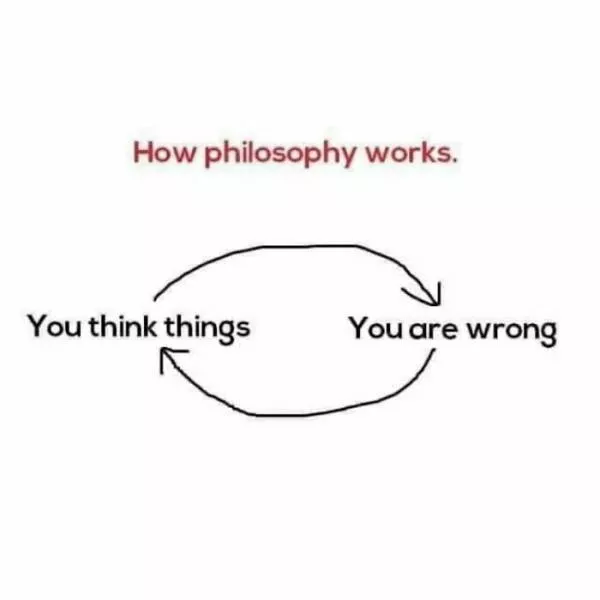 Philosophy class with a twist of humor - #14 