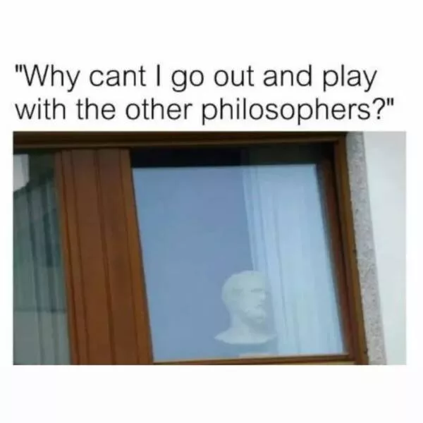 Philosophy class with a twist of humor - #19 
