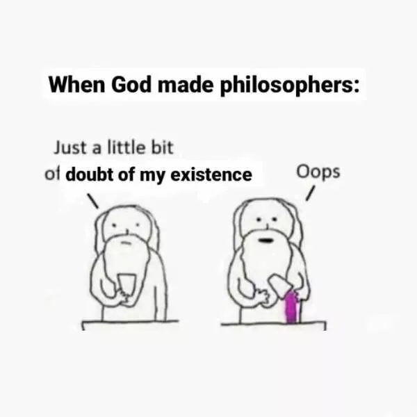 Philosophy class with a twist of humor - #2 