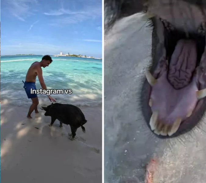 Instagram vs reality travel edition