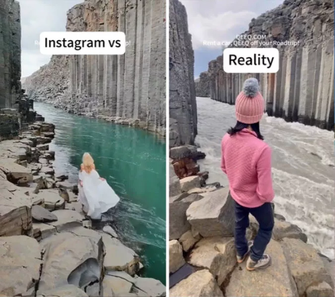 Instagram vs realite edition voyages - #25 