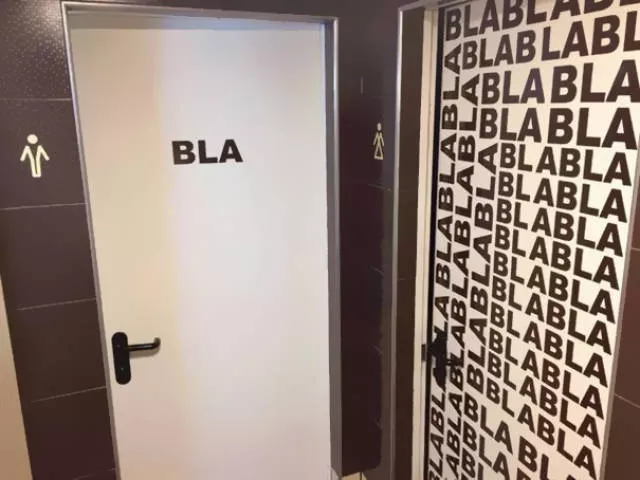 Top 24 most original bathroom signs - #13 