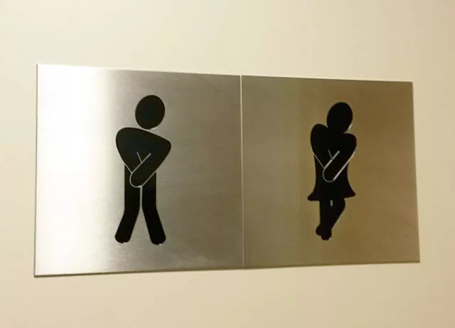 Top 24 most original bathroom signs - #14 