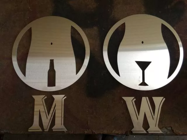 Top 24 most original bathroom signs - #2 
