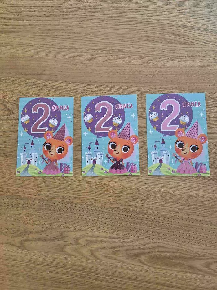 Intriguing photos with amazing stories - #47 My Daughter Received the Same Birthday Card Three Times for Her 2nd Birthday