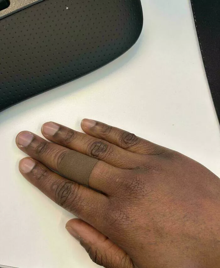 Intriguing photos with amazing stories - #6 Office Medical Kit Includes Inclusive Skin Tone Bandages