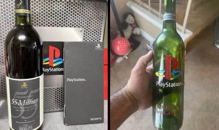 Instants fascinants saisis en image - #19 Sony A Célébré Les Succès de la PlayStation Avec des Vins Édition Limitée