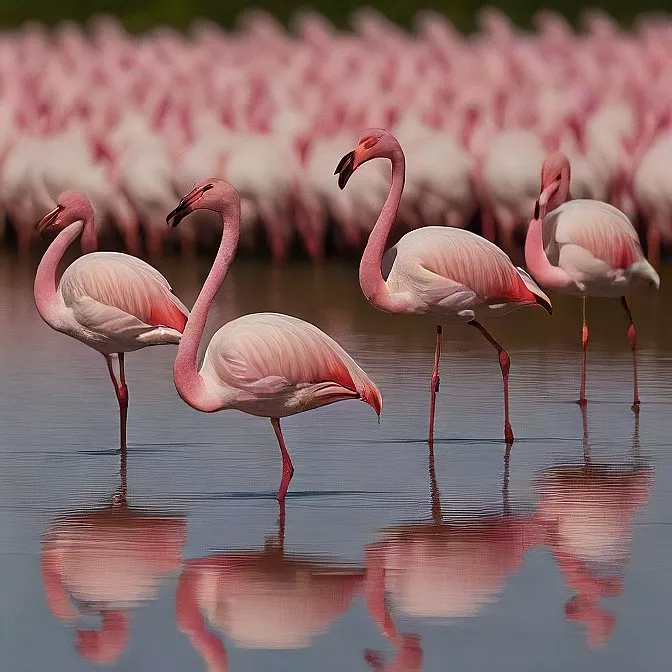 Pourquoi les flamants roses sont ils roses 