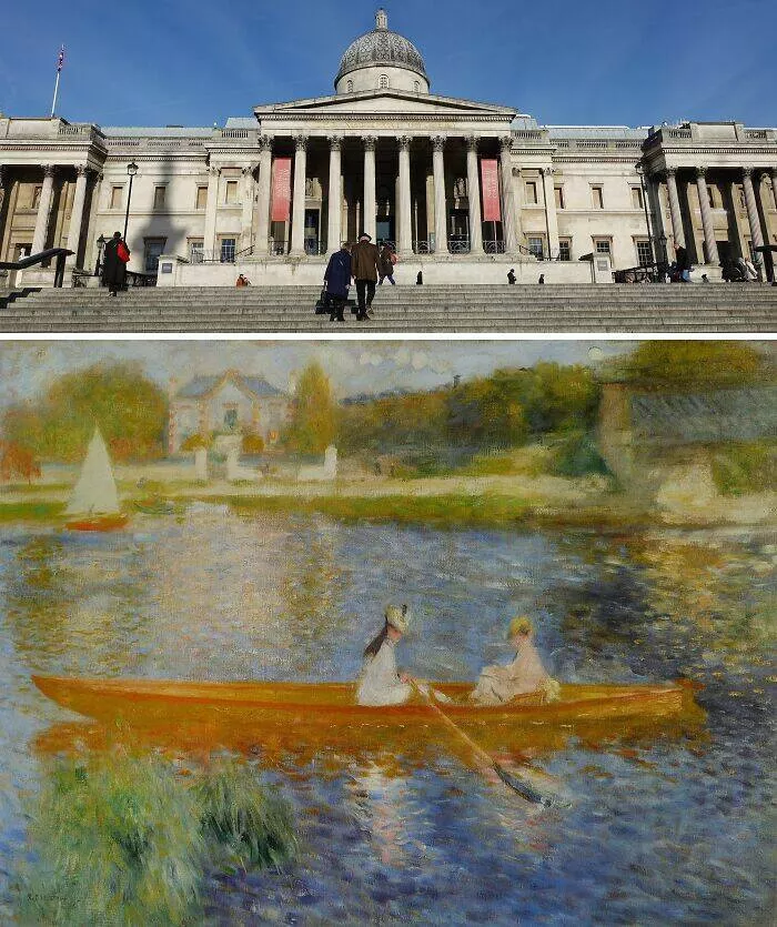 Iconic paintings where to find them - #10 Renoir’s Summer Boating Moment – National Gallery, London