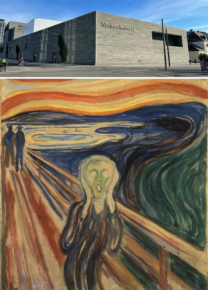 Tableaux legendaires et ou les admirer - #14 Le Cri Angoissé de Munch – Musée National, Oslo