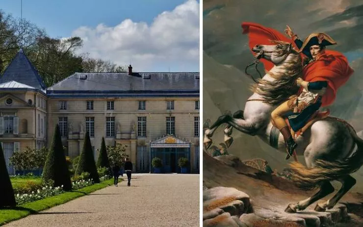 Iconic paintings where to find them - #22 David’s Heroic Napoleon on Horseback at Château de Malmaison