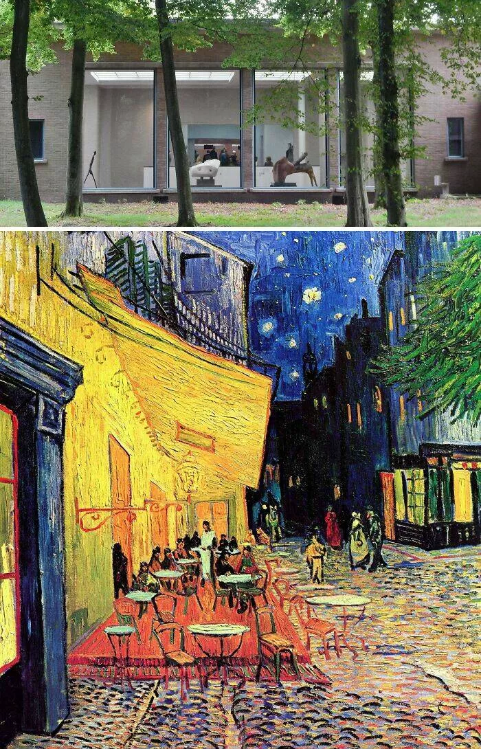 Tableaux legendaires et ou les admirer - #23 Le Café Nocturne d’Arles Illuminé par Van Gogh au Musée Kröller-Müller