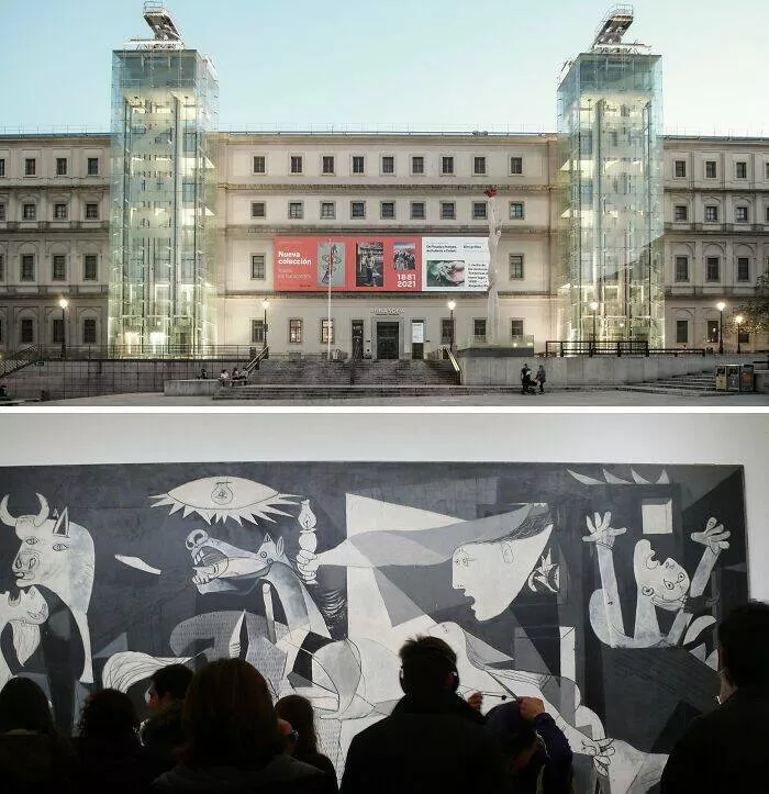 Tableaux legendaires et ou les admirer - #30 Guernica, Fresque Politique de Picasso au Musée Reina Sofía à Madrid