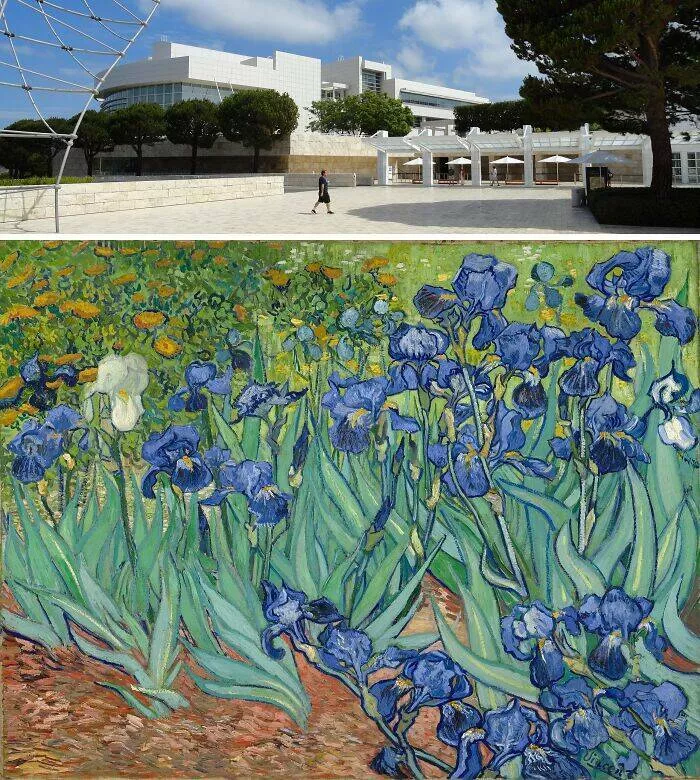 Tableaux legendaires et ou les admirer - #31 Les Iris de Van Gogh au Musée Getty de Los Angeles