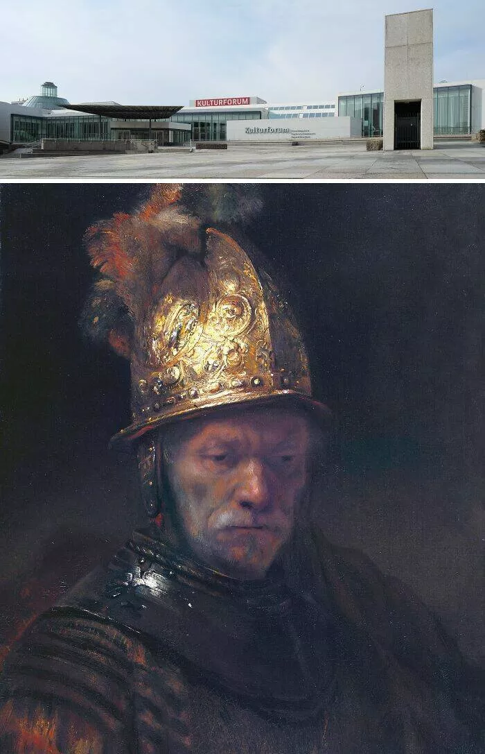Tableaux legendaires et ou les admirer - #34 Le Guerrier au Casque Doré de Rembrandt à la Gemäldegalerie de Berlin