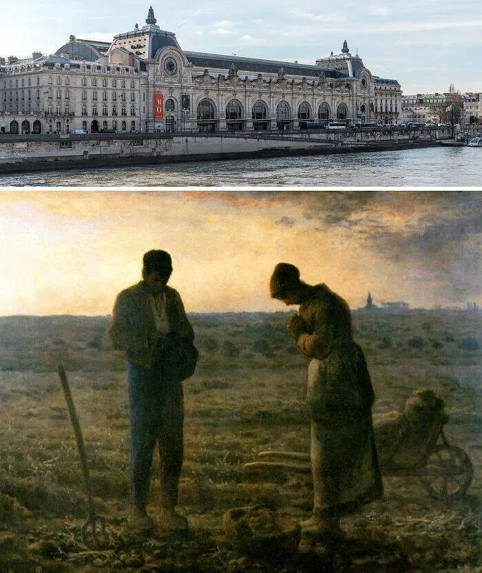Tableaux legendaires et ou les admirer - #37 La Prière du Soir dans L’Angélus de Millet au Musée d'Orsay