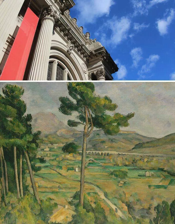 Tableaux legendaires et ou les admirer - #39 La Montagne Sainte-Victoire de Cézanne et le Viaduc de l’Arc au Met de New York