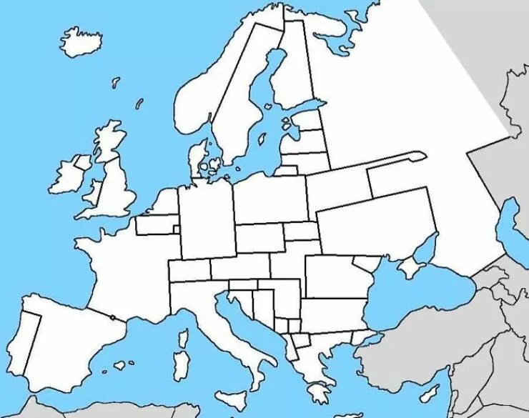 Ridiculously useless maps youll love anyway - #15 Colonial Europe Reimagined As the Colonised