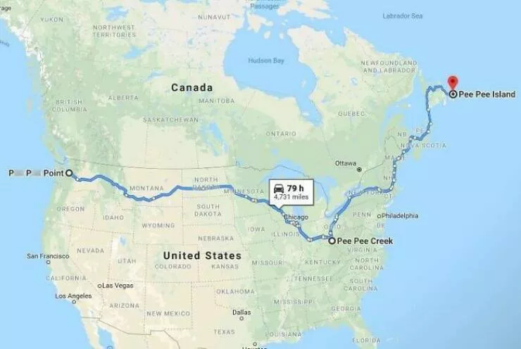 Ridiculously useless maps youll love anyway - #39 Scenic Road Trips Highlighted On A Global Map Ridiculously useless maps youll love anyway - #39 Scenic Road Trips Highlighted On A Global Map
