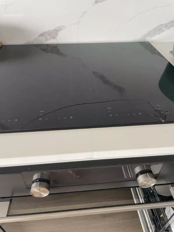 When everything goes wrong - #6 Brand new induction stove damaged after Dutch oven accident When everything goes wrong - #6 Brand new induction stove damaged after Dutch oven accident