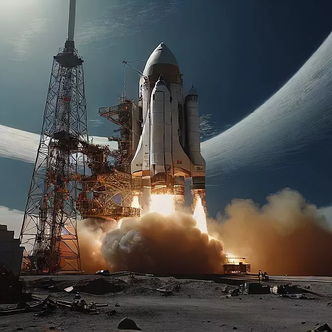 The first step on the moon a historic human achievement